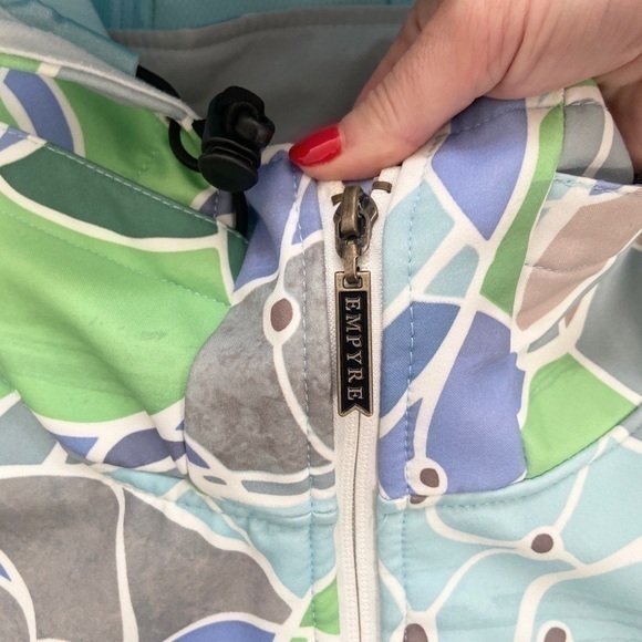 Empyre Multicolored Hooded Snowboard Ski‎ Winter Snowboard Jacket - Picture 5 of 16